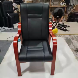 Modern Black Boardroom Office Chair