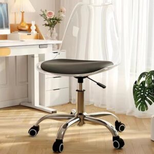 Transparent  Height Adjustable Barstool
